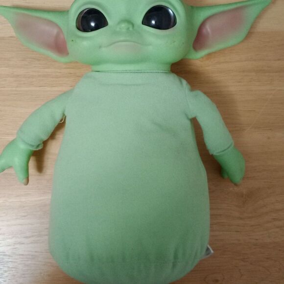 Baby Yoda Plush Doll Star Wars Grogu Stuffed Toy Soft & Cuddly - Picture 2 of 13
